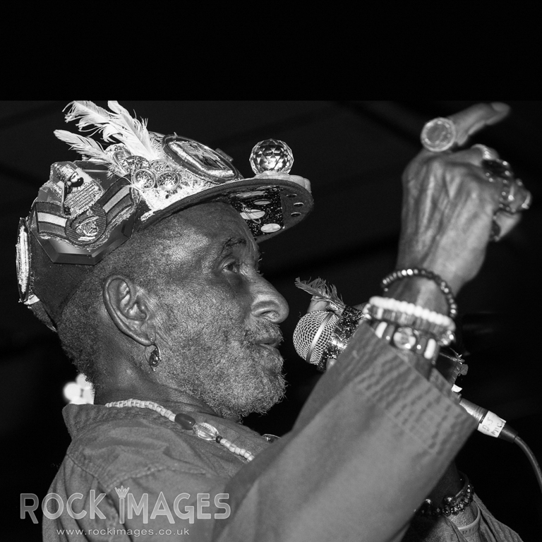 Lee Scratch Perry and Susan Cadogan at Skamouth