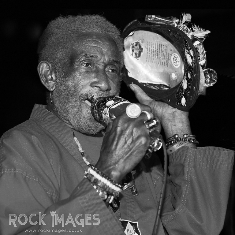 Lee Scratch Perry and Susan Cadogan at Skamouth